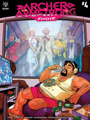 cover image of Archer & Armstrong Forever (2022), Issue 4